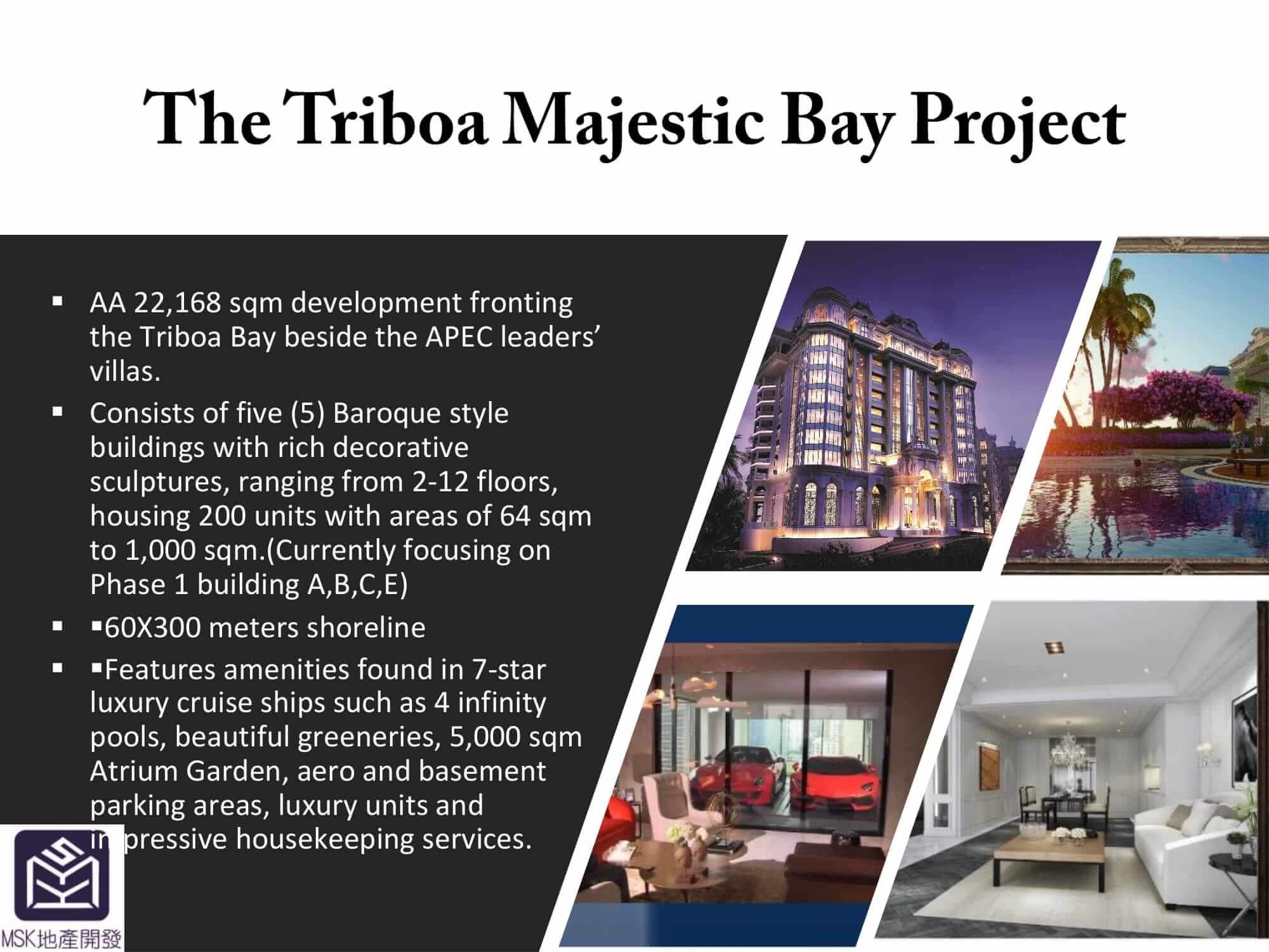 TRIBOA MAJESTIC BAY - the Ultra-high residential destination at Subic Bay